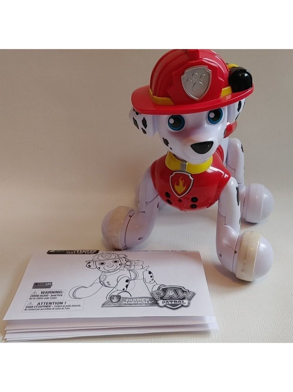 Paw Patrol Zoomer Marshall with Manual Printed